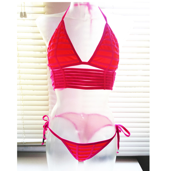 Bikini  Pink-Rot